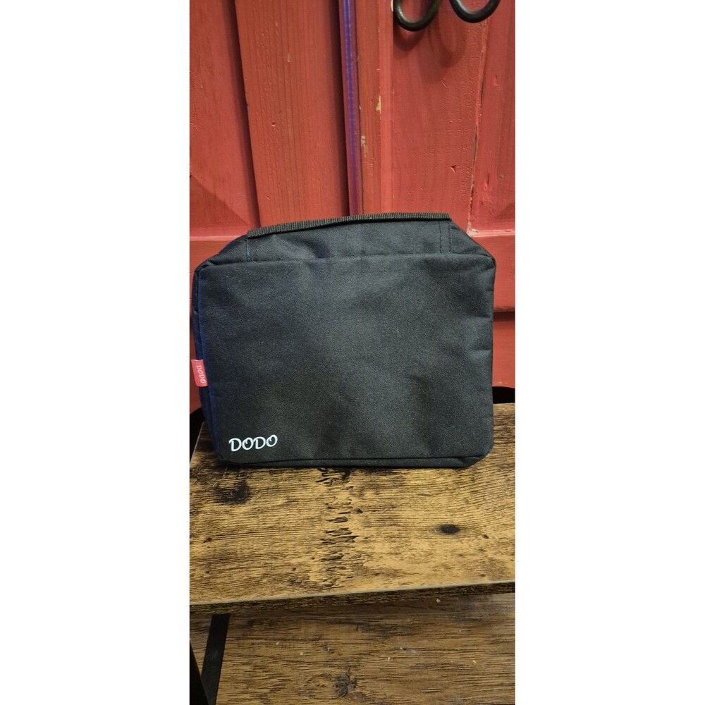 Brand New Hanging Toiletry Bag With Soap Holder And Toothbrush Cover Zip 8x6